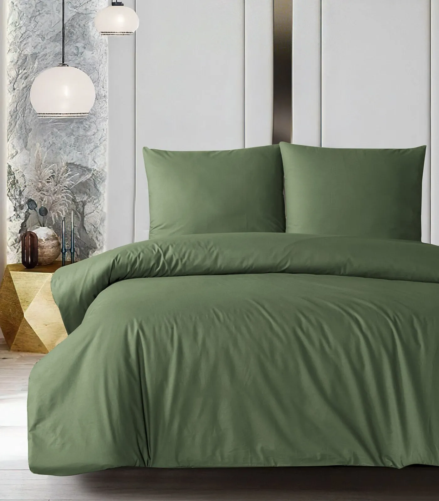 1 persoons beddengoed 140x200 cm+1 kussensloop 65x65 cm in katoen Dekbedovertrekken