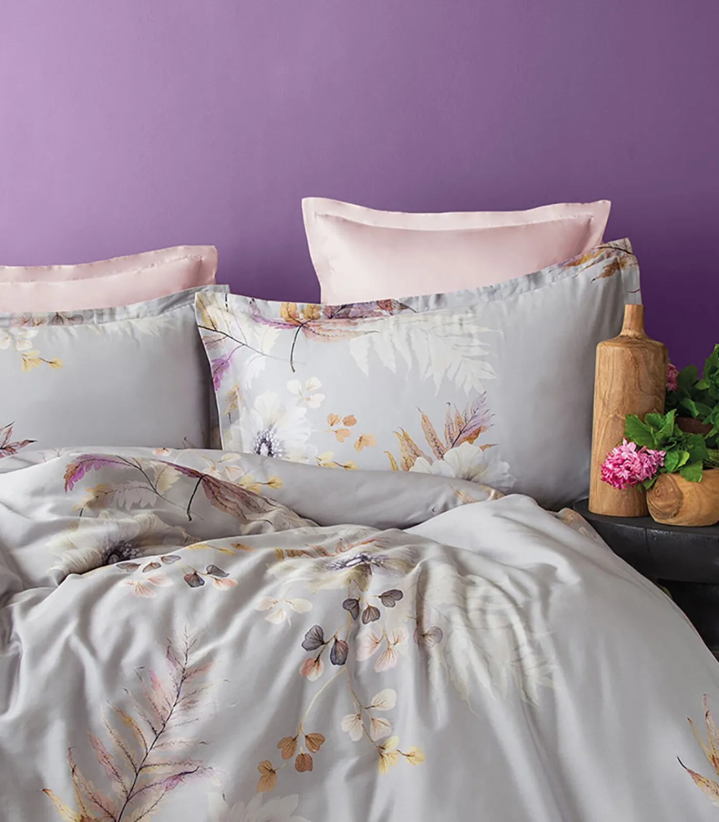 Online 2 persoons beddengoed 240x220 cm+2 kussenslopen 63x63 cm katoensatijn Dekbedovertrekken