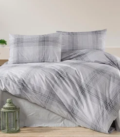 1 persoons beddengoed 140x200 cm+1 kussensloop 65x65 cm in katoen Dekbedovertrekken