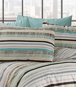 New 2 persoons beddengoed 200x200 cm+2 kussenslopen 65x65 cm in katoen Dekbedovertrekken