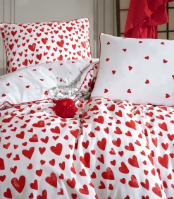 2 persoons beddengoed 200x200 cm+2 kussenslopen 65x65 cm in katoen Dekbedovertrekken