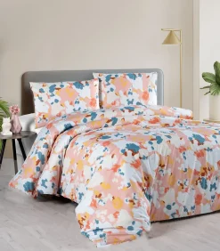 Discount 2 persoons beddengoed 240x220 cm+2 kussenslopen 65x65 cm in katoen Dekbedovertrekken