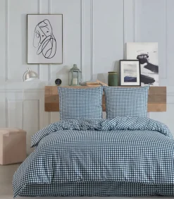 Sale 1 persoons beddengoed 140x200 cm+1 kussensloop 65x65 cm in katoen Dekbedovertrekken