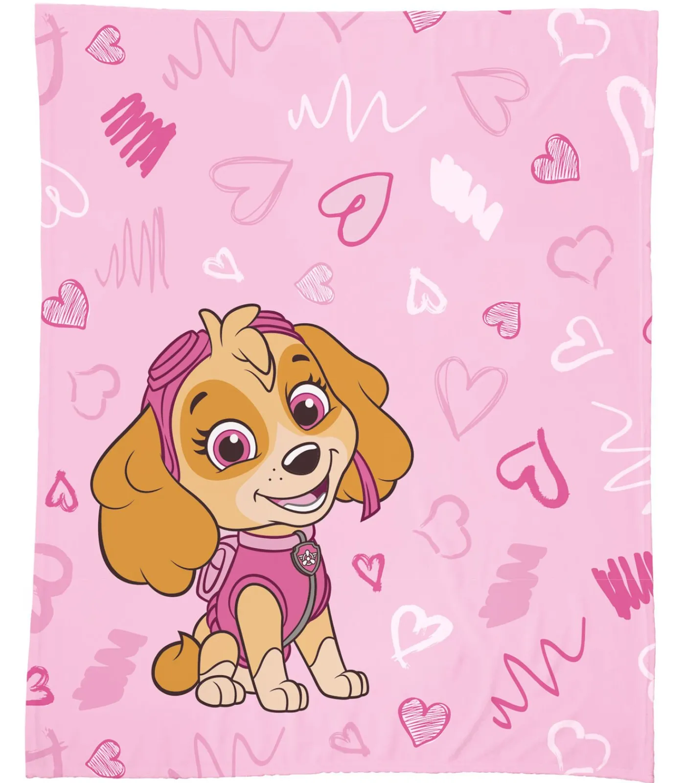 Outlet 100% polyester bedrukte deken, PAW PATROL GRAFFITY Bedspreien