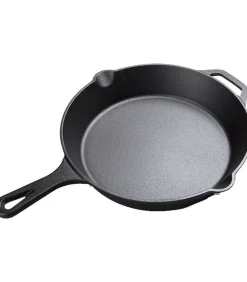 Hot ® Skillet - gietijzer - 25cm - koekenpan - PFAS vrij - geschikt voor alle warmtebronnen Potten & Pannen