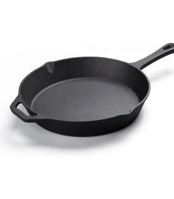 Hot ® Skillet - gietijzer - 25cm - koekenpan - PFAS vrij - geschikt voor alle warmtebronnen Potten & Pannen
