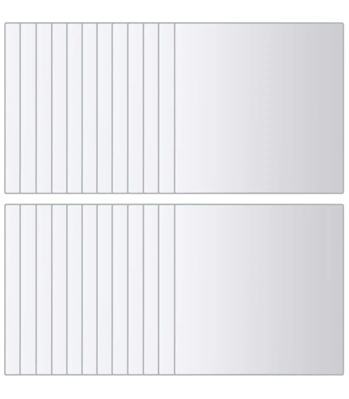 New 48 st Spiegeltegels vierkant glas Spiegels