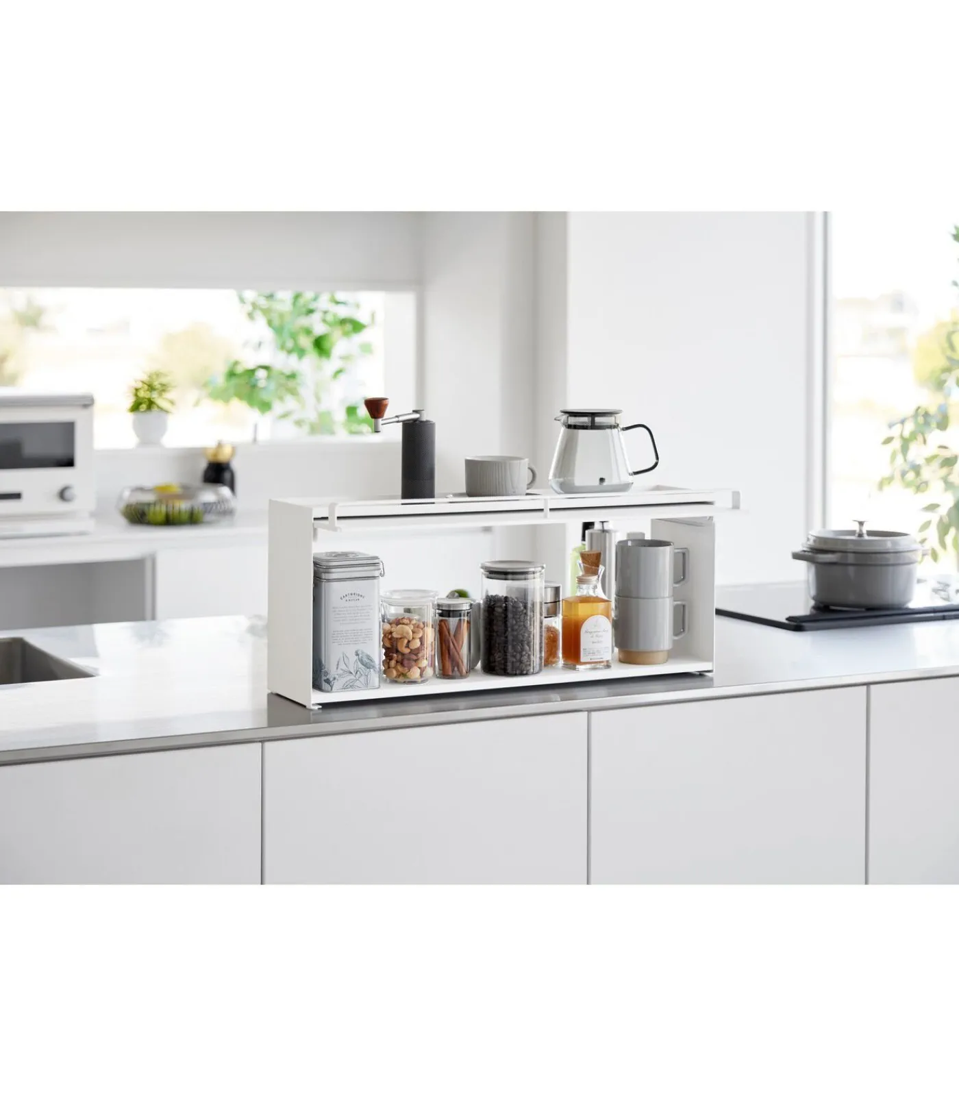 Clearance Aanrecht Organizer - Tower - Wit Organiseren