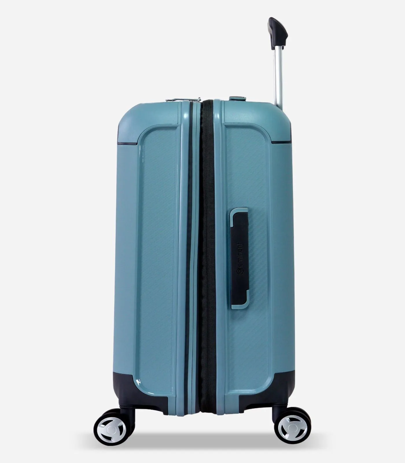 Sale Aegis Expandable Handbagage Koffer 4 Wielen Lichtblauw Trolleys