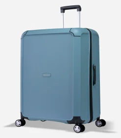 Outlet Aegis Expandable Kofferset 4 Wielen Lichtblauw Trolleys