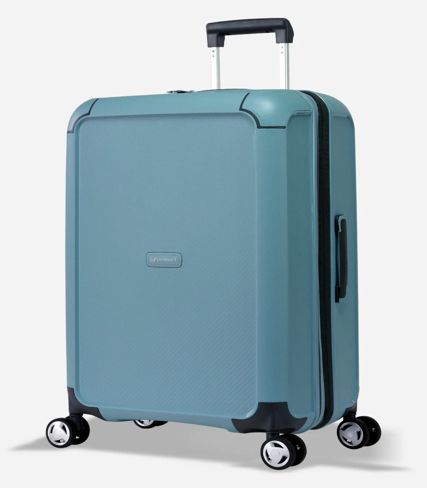 Hot Aegis Expandable Middelgrote Koffer 4 Wielen Lichtblauw Trolleys