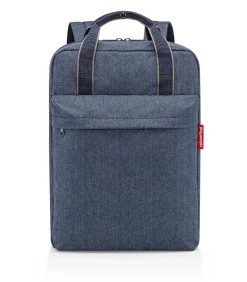 Best Allday Backpack M - Rugzak - Herringbone Donkerblauw Rugzakken