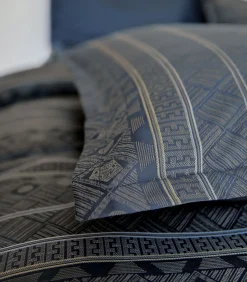 Hot ALLEGRO Bleu Corinthe - Laken 100% coton Lakens