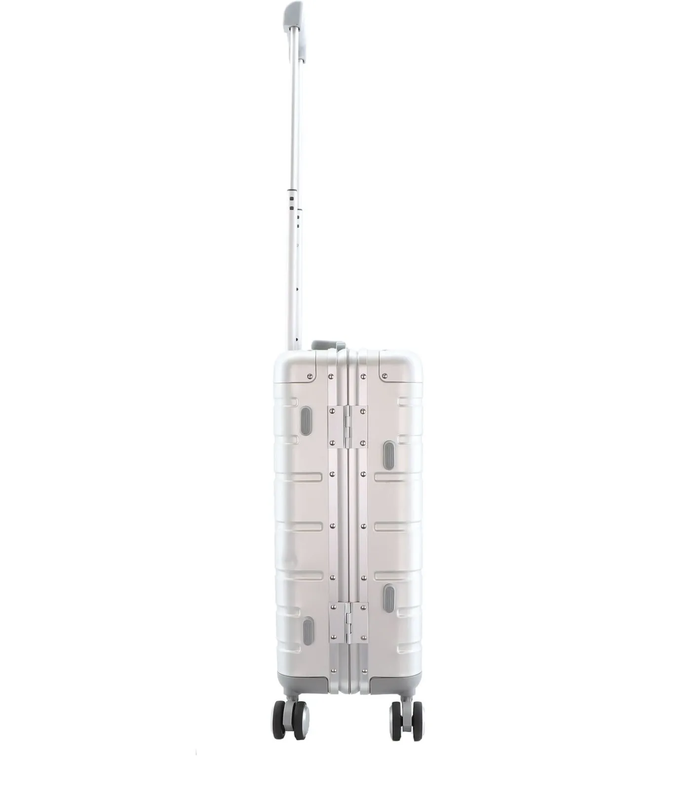 Best Aluminium Handbagage Koffer 54cm (S) 8 wielen Trolleys