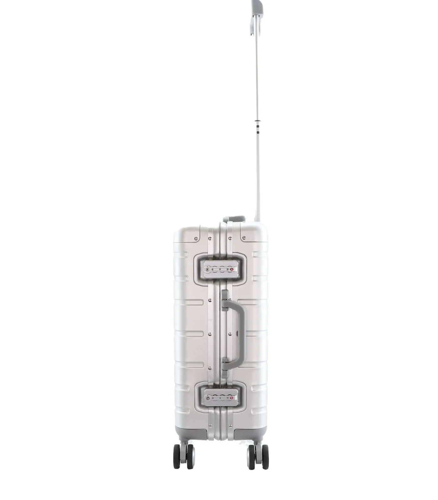 Best Aluminium Handbagage Koffer 54cm (S) 8 wielen Trolleys