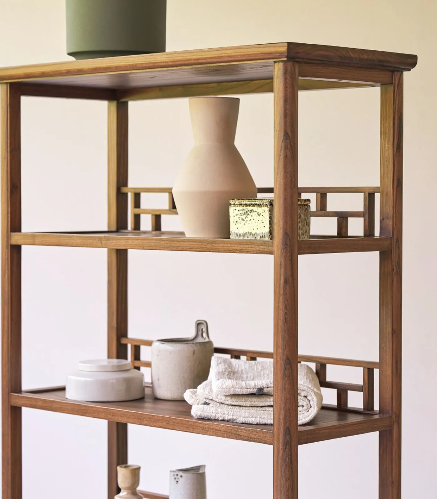 Discount Ame - Boekenkast van massief iepenhout Meubels