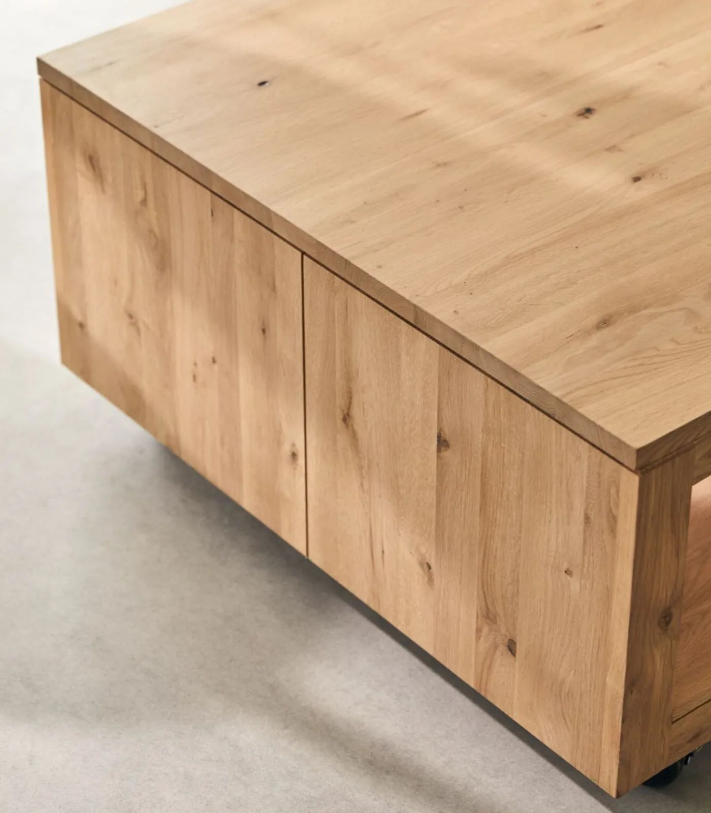 Hot Anoa - Massief eiken vierkante salontafel Tafels