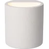 Outlet Antonio - Wandlamp - Wit Gips Muurverlichting