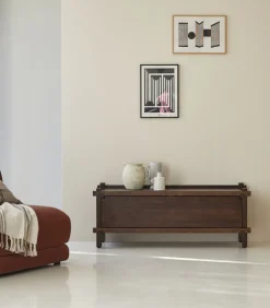 Outlet Arko - Tv-meubel in massief mangohout, 120 cm Meubels