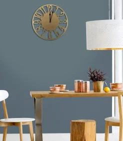 Best Klok - Numbers - 40x40 Wanddecoratie