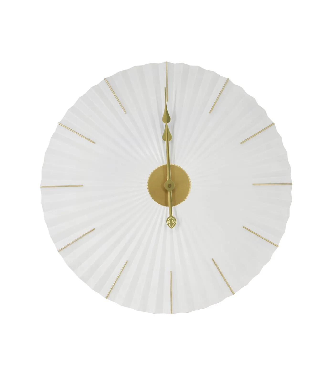 Klok - origami - 60x60 Wanddecoratie