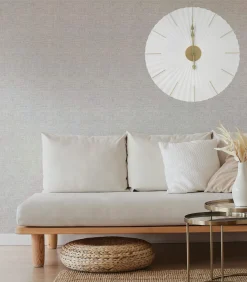 Klok - origami - 60x60 Wanddecoratie