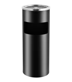 Sale Asbak/prullenbak Hotel 30 L staal zwart Manden En Bakken