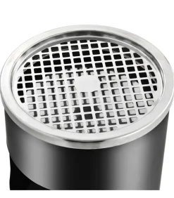 Sale Asbak/prullenbak Hotel 30 L staal zwart Manden En Bakken