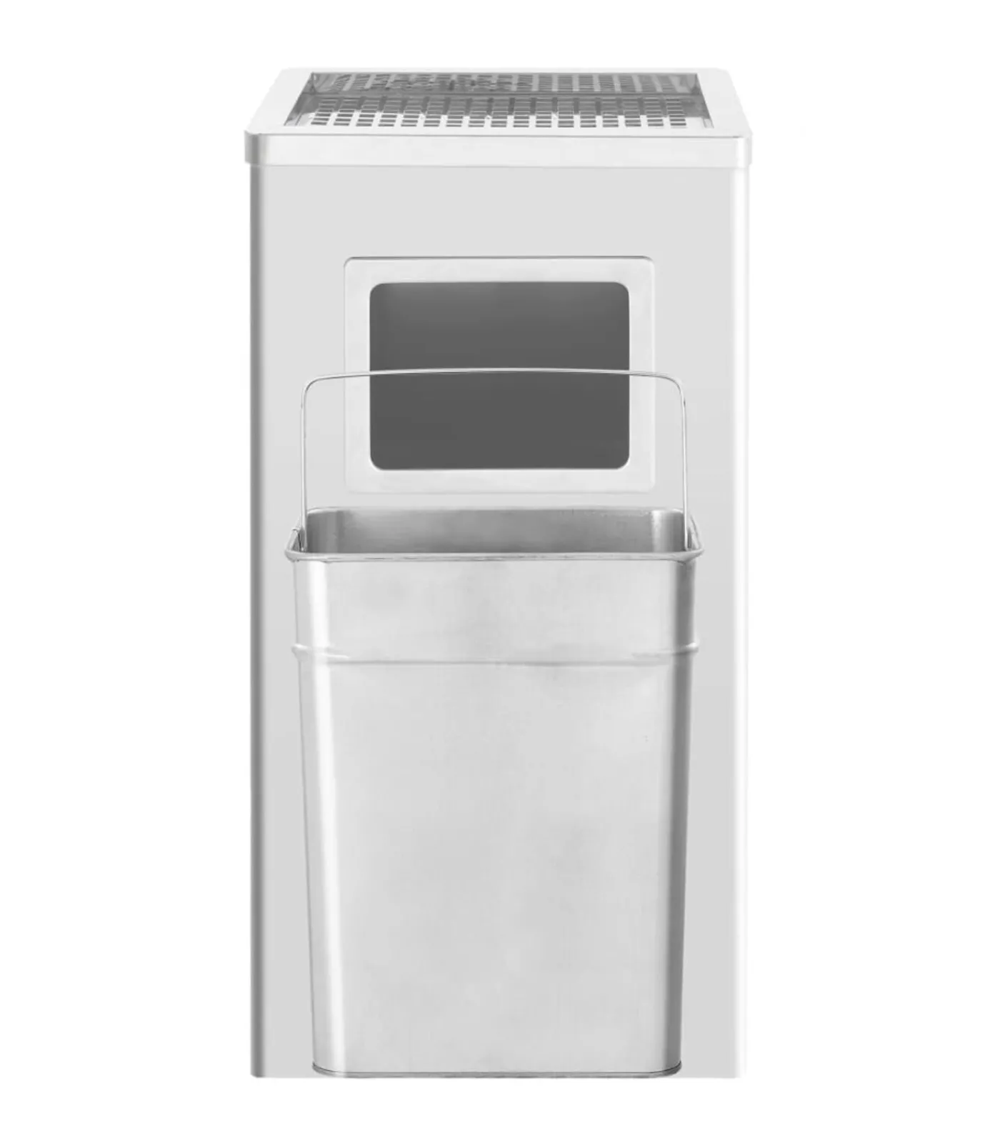 Outlet Asbak/prullenbak Hotel 45 L roestvrij staal Manden En Bakken