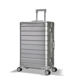 Discount Athens Middelgrote Aluminium Koffer 4 Wielen Trolleys