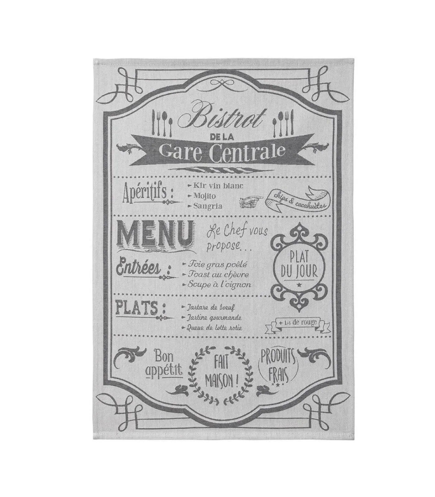 New AU MENU - Tafellinnen Theedoek Keuken- & Tafellinnen