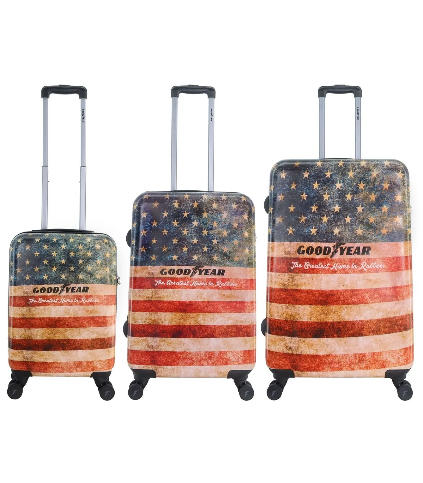 Sale Authentic Reiskofferset cm (S/M/L) 8 wielen Trolleys