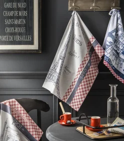 Hot AUTHENTIQUE BISTROT - Tafellinnen Theedoek Keuken- & Tafellinnen