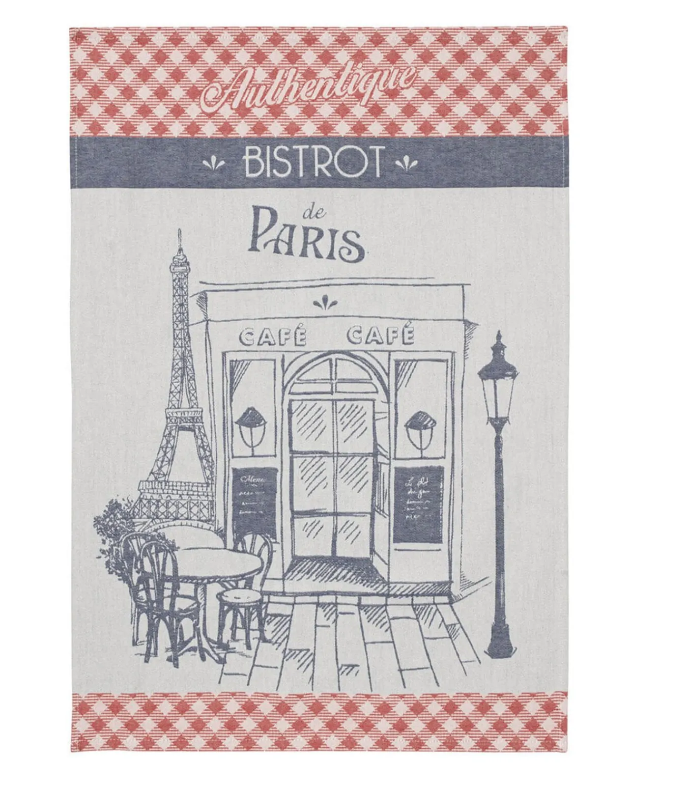 Hot Authentique Bistrot - Tafellinnen Theedoek Keuken- & Tafellinnen