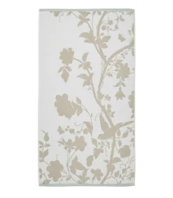 Badhanddoek Oriental Garden Dove Grey Handdoeken