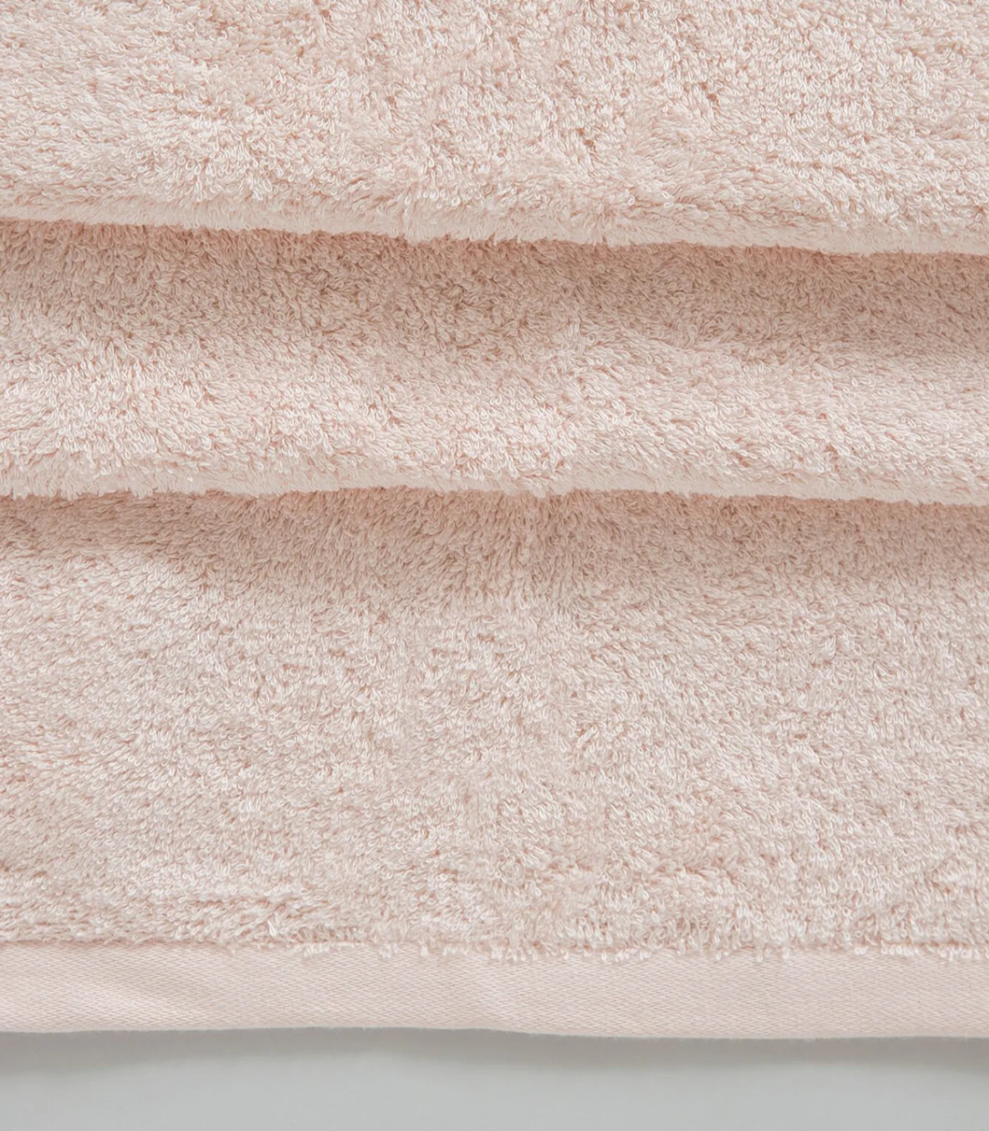 Outlet Badhanddoek Solid 85x150 cm Lichtroze Handdoeken