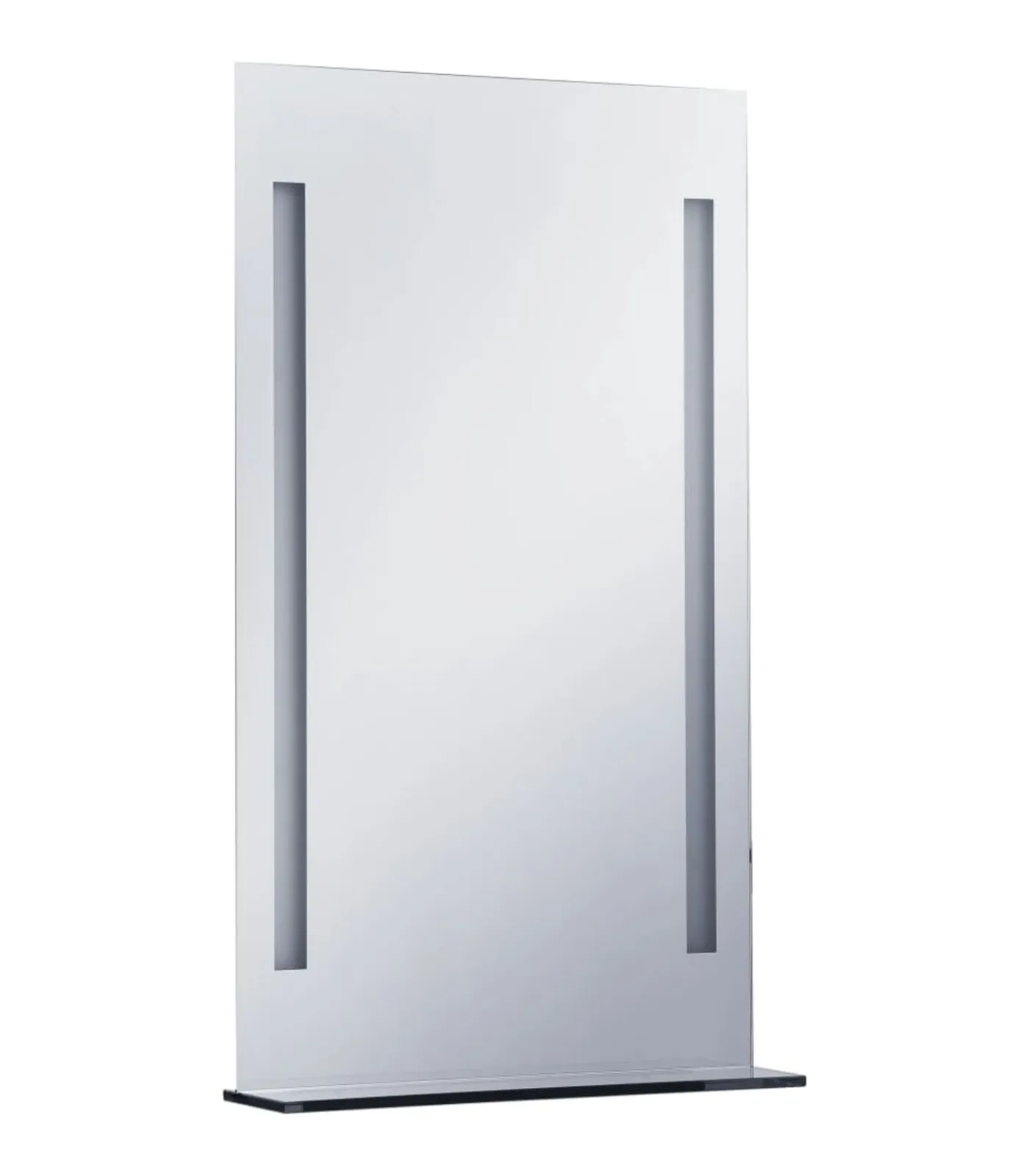 Discount Badkamerspiegel LED met schap 60x100 cm Spiegels