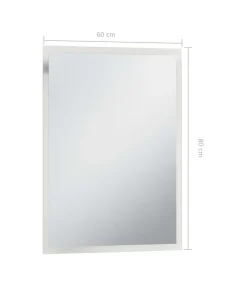 Outlet Badkamerspiegel LED 60x80 cm Spiegels