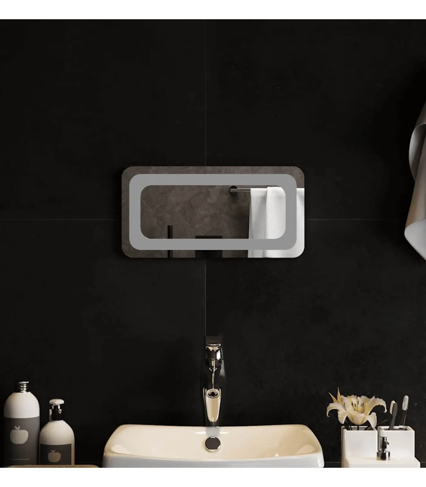 Outlet Badkamerspiegel LED 40x20 cm Spiegels