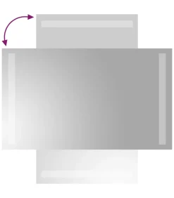 Hot Badkamerspiegel LED 30x50 cm Spiegels