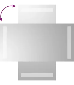 Badkamerspiegel LED 20x40 cm Spiegels