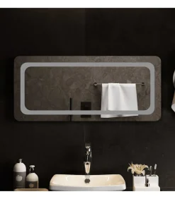 New Badkamerspiegel LED 90x40 cm Spiegels