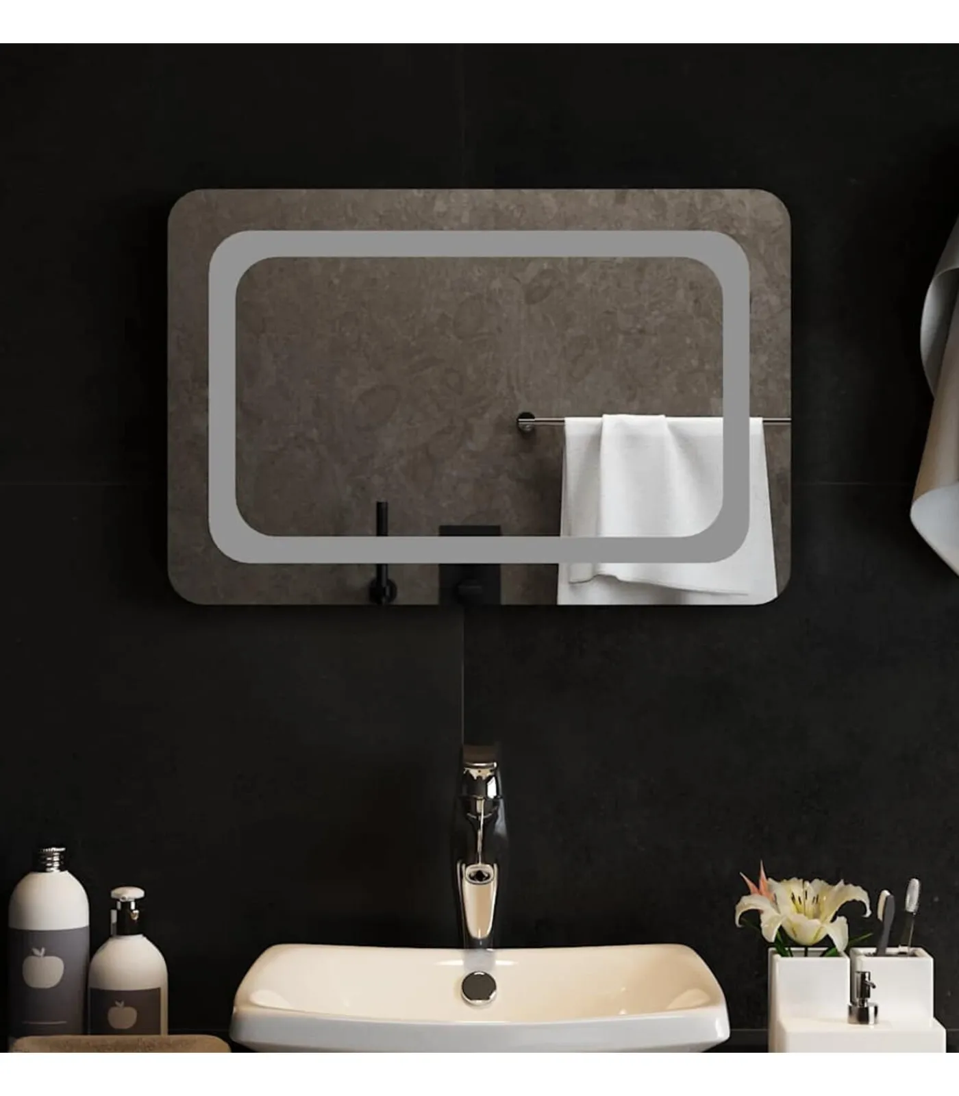 Sale Badkamerspiegel LED 60x40 cm Spiegels