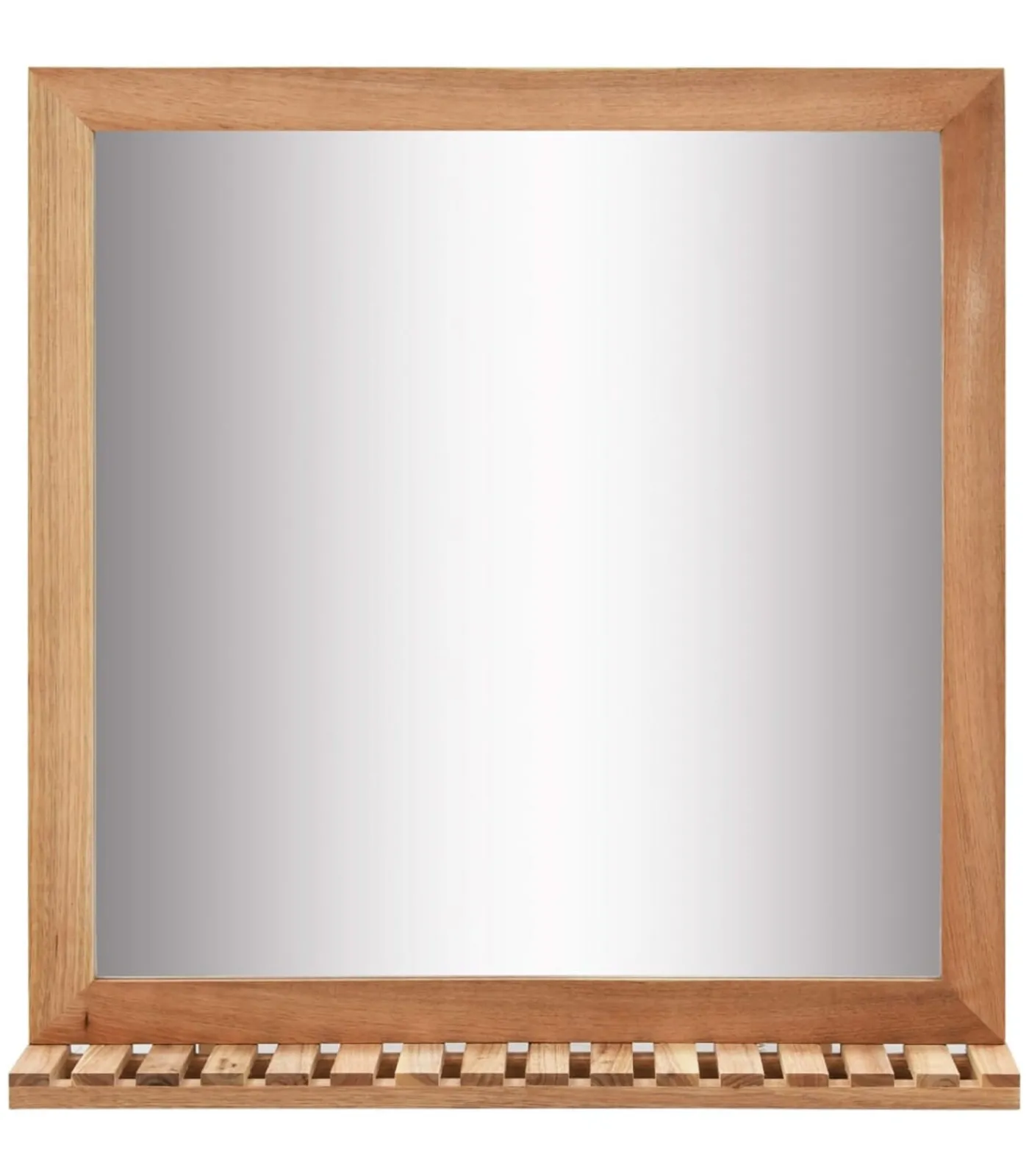 Hot Badkamerspiegel 60x12x62 massief walnotenhout Spiegels