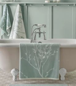 Badlaken Pussy Willow Duckegg Handdoeken