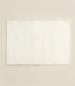 Badmat Bamboe Solid 60x100 cm Ecru Bad-& Douchematten