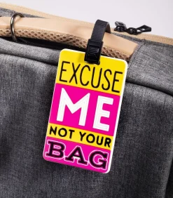 New Bagagelabel - Excuse me Reisaccessoires