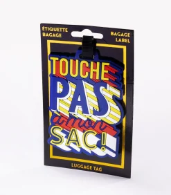 Hot Bagagelabel - Touche pas - Wit Reisaccessoires
