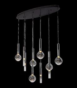 Clearance Bahia 10 - Hanglamp - Zwart Hanglampen