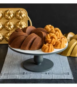 Discount Bakvorm Braided Bundtette Goud - 12 stuks Bakken